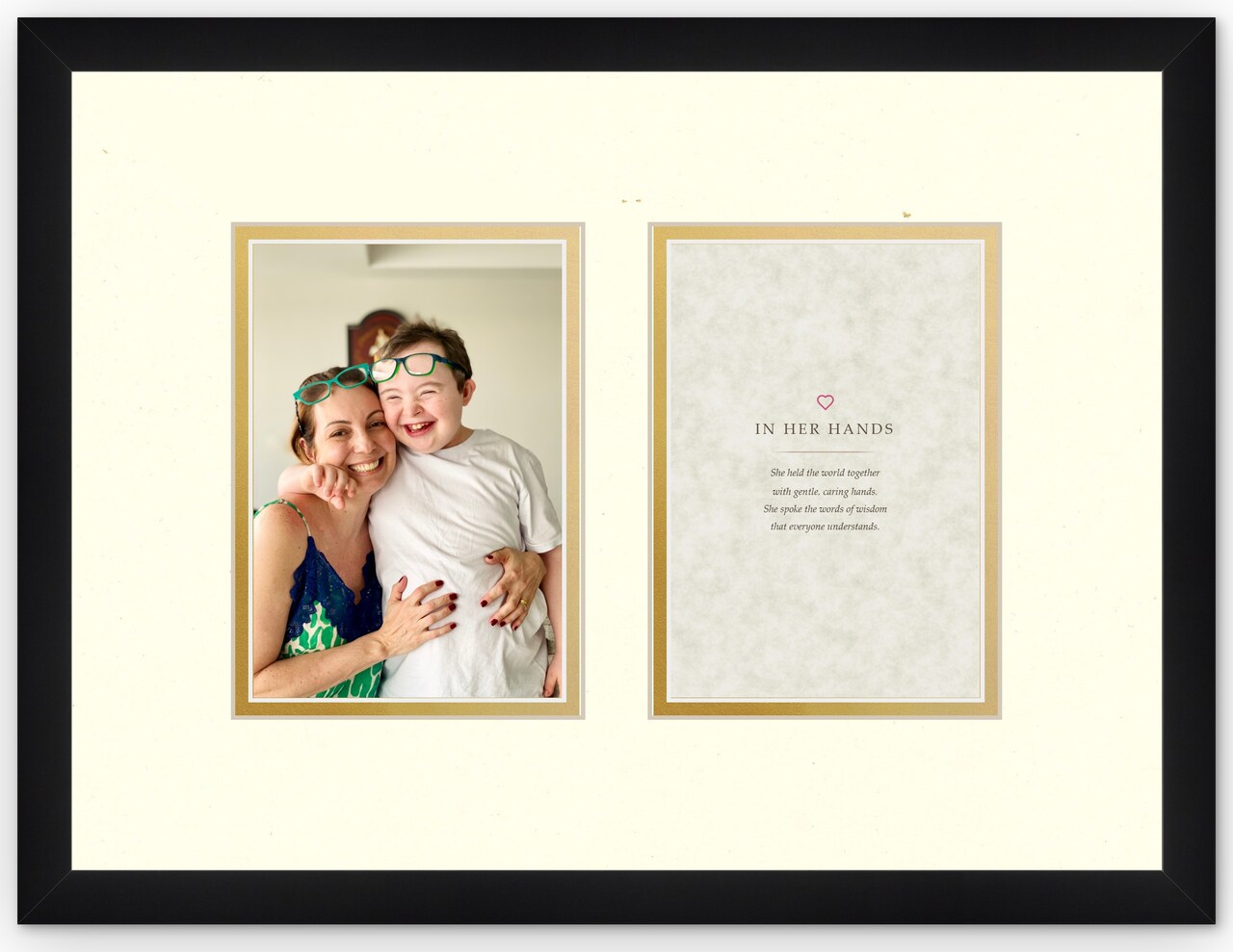 CustomPictureFrames.com Mother's Day Frame - Multiple Sizes Made in the USA